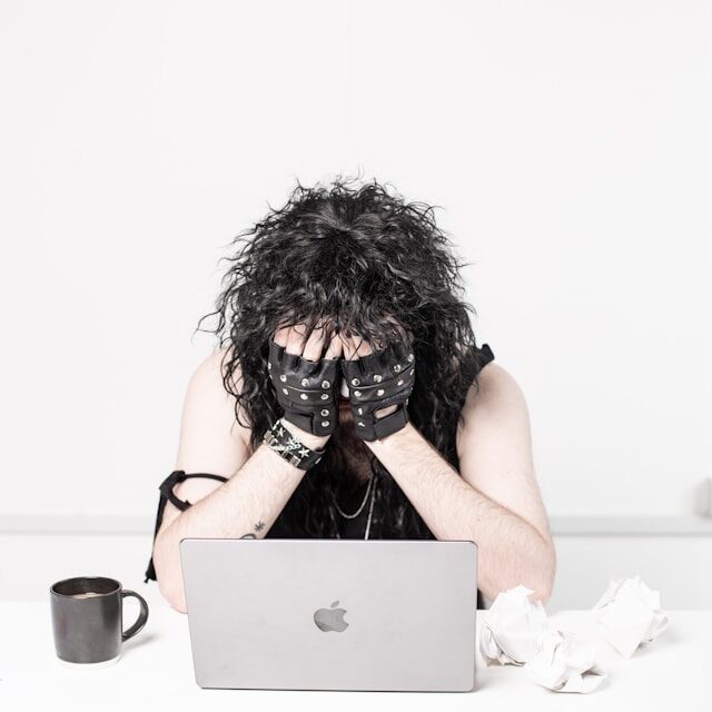 feeling overwhelmed from too many decisions and mental fatigue