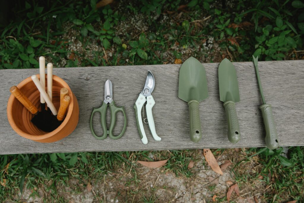 basic gardening tools set for beginners