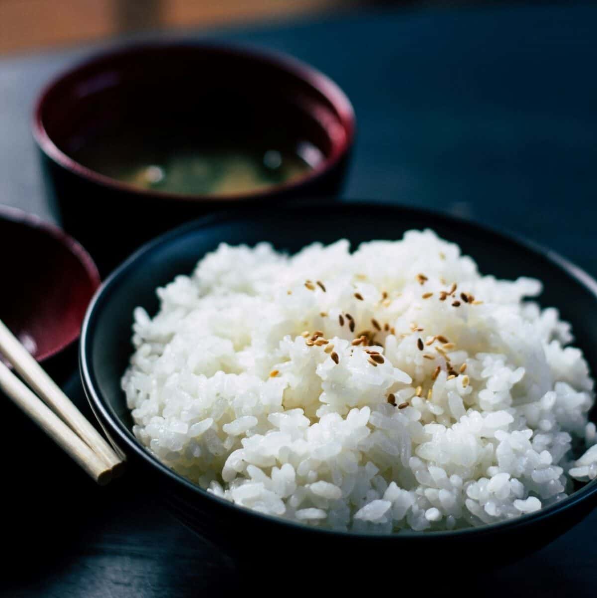更香更松散光滑的米饭