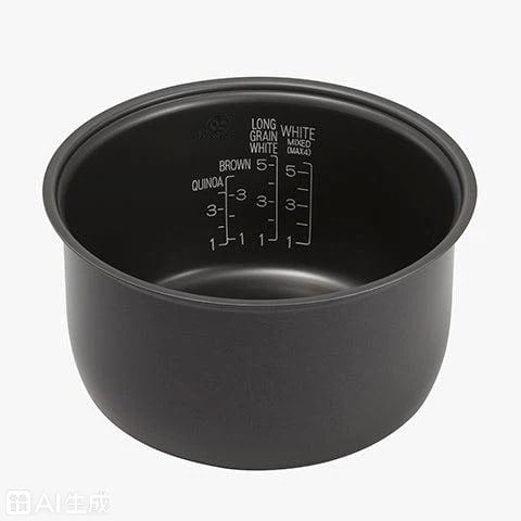 ceramic rice cooker inner pot smooth clean surface