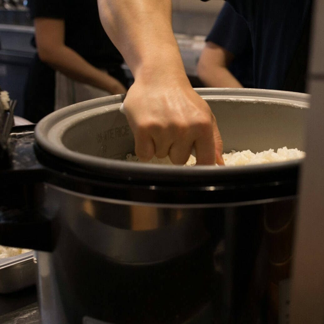 ceramic rice cooker inner pot smooth clean surface